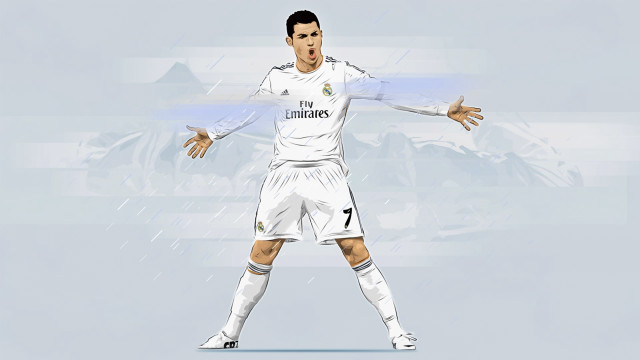 Man white uniform arms out free wallpaper - medium preview image