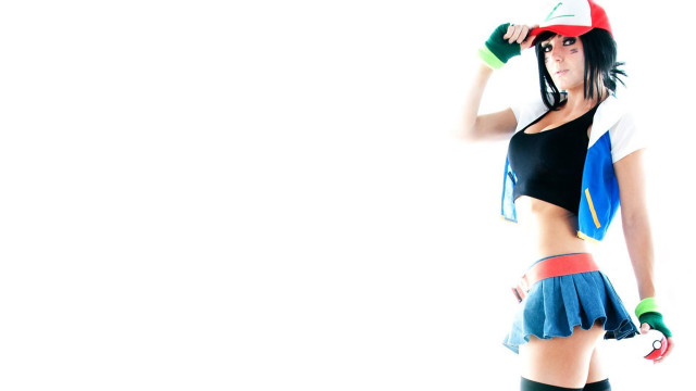 Woman baseballcap 3drender misty miniskirt free wallpaper - medium preview image