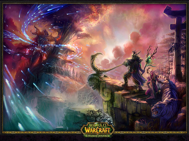Man cliff dragon demon painting free wallpaper - medium preview image