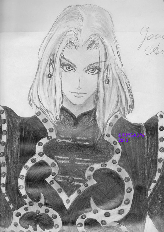Woman sword helmet drawing art free wallpaper - medium preview image