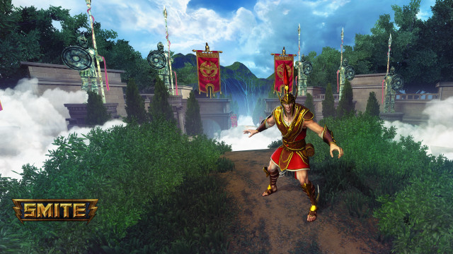 Roman man virtual world flags free wallpaper - medium preview image