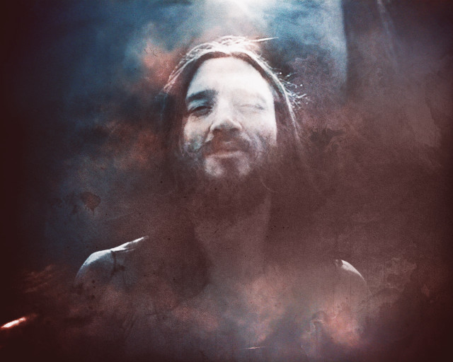 Man long hair beard bird free wallpaper - medium preview image