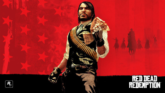 Man gun money red background free wallpaper - medium preview image