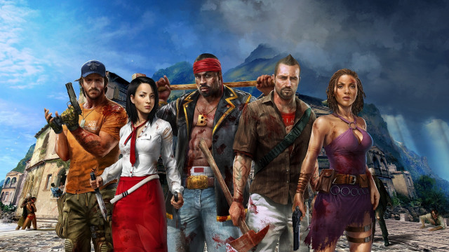 Group people video game mountain #2 free wallpaper - medium preview image