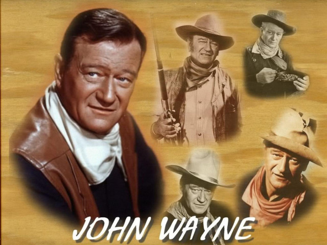 Man cowboy hat john wayne free wallpaper - medium preview image