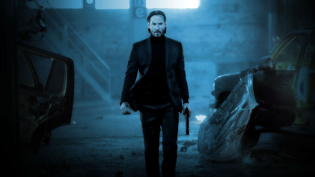 Man suit gun dark alley free wallpaper - medium preview image
