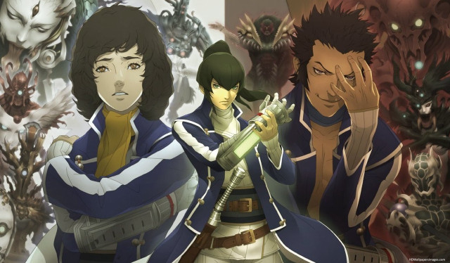 Anime characters monsters wall group free wallpaper - medium preview image