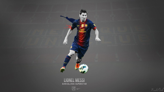 Man blue red uniform kicking #2 free wallpaper - medium preview image