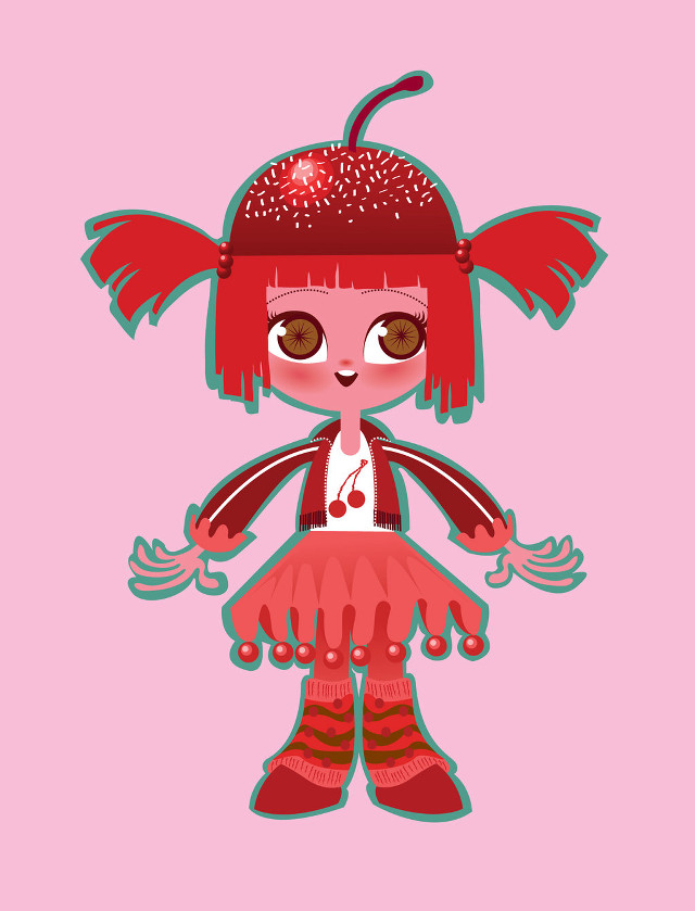 Cartoon character red hair red #2 free wallpaper - medium preview image
