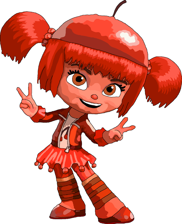Chica macnab cartoon girl red free wallpaper - medium preview image