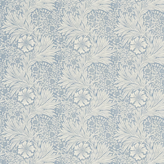 Blue white wallpaper floral design #5 free wallpaper - medium preview image