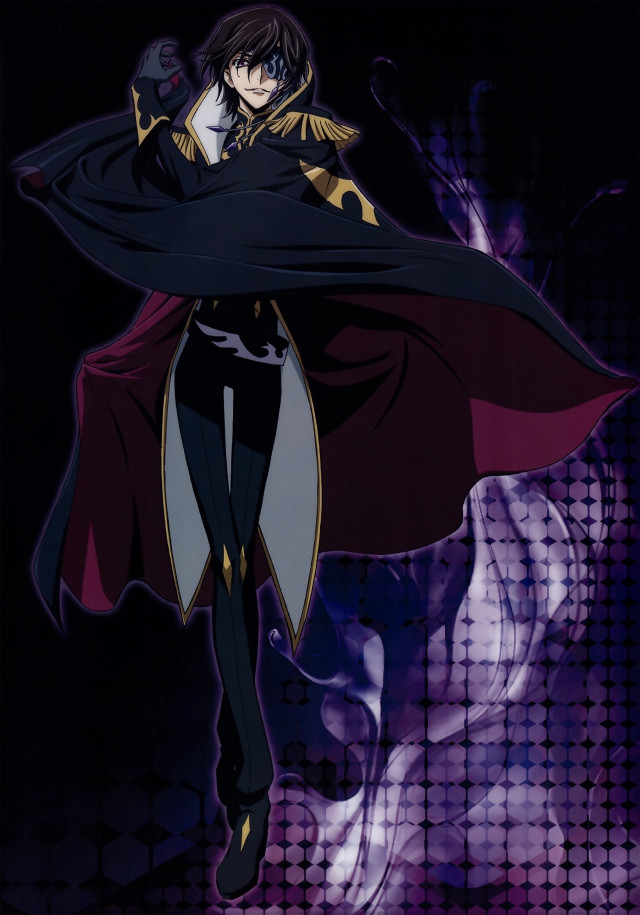 Woman black red outfit cape free wallpaper - medium preview image