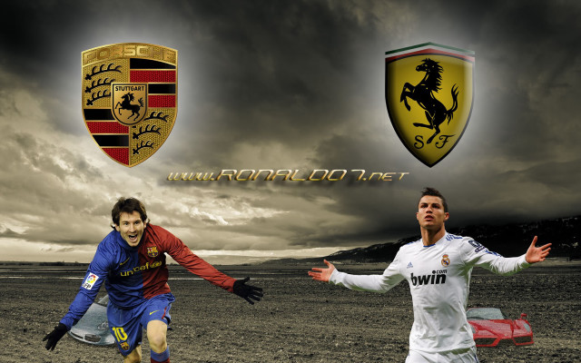 Soccer men field black red free wallpaper - medium preview image