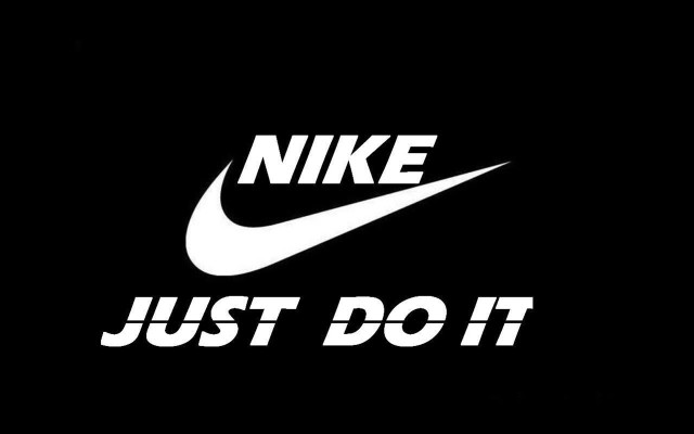 Nike just do it white free wallpaper - medium preview image