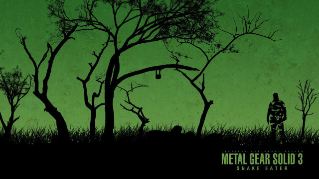 Man field tree green silhouette free wallpaper - medium preview image