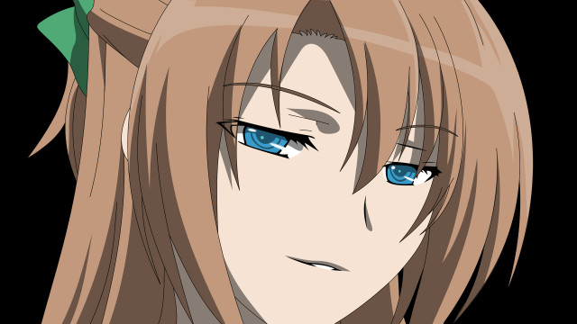 Anime girl blue eyes blonde #2 free wallpaper - medium preview image