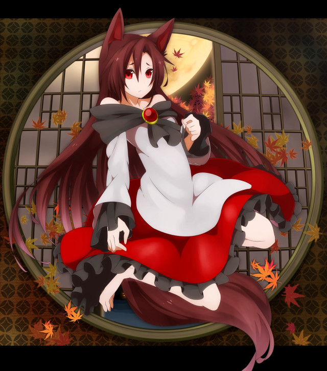 Alice prints wolf ears autumn free wallpaper - medium preview image