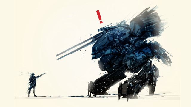 Man giant robot snow redlight free wallpaper - medium preview image