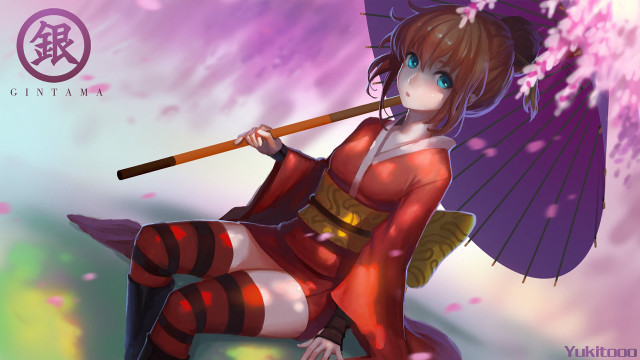 Woman red outfit holding umbrella free wallpaper - medium preview image