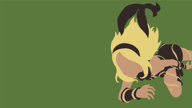 Cartoon character falling head down free wallpaper for desktop - medium preview image