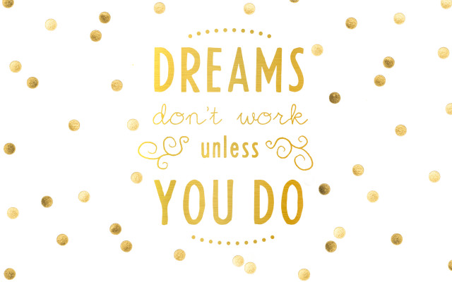 Dreams work benjamin franklin girl free wallpaper - medium preview image