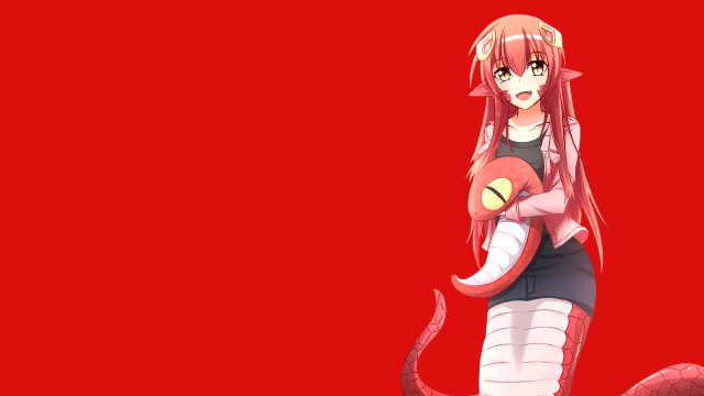Woman snake tail red object free wallpaper - medium preview image