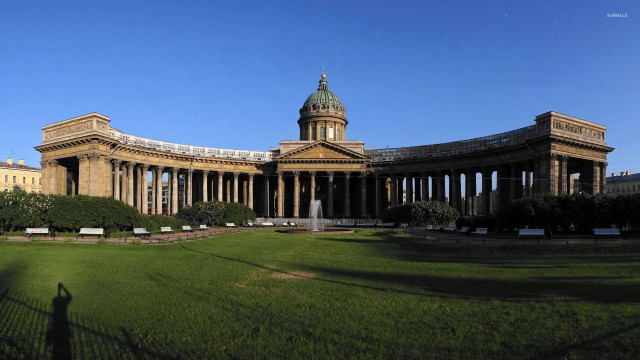 Large building dome clock tower free wallpaper - medium preview image