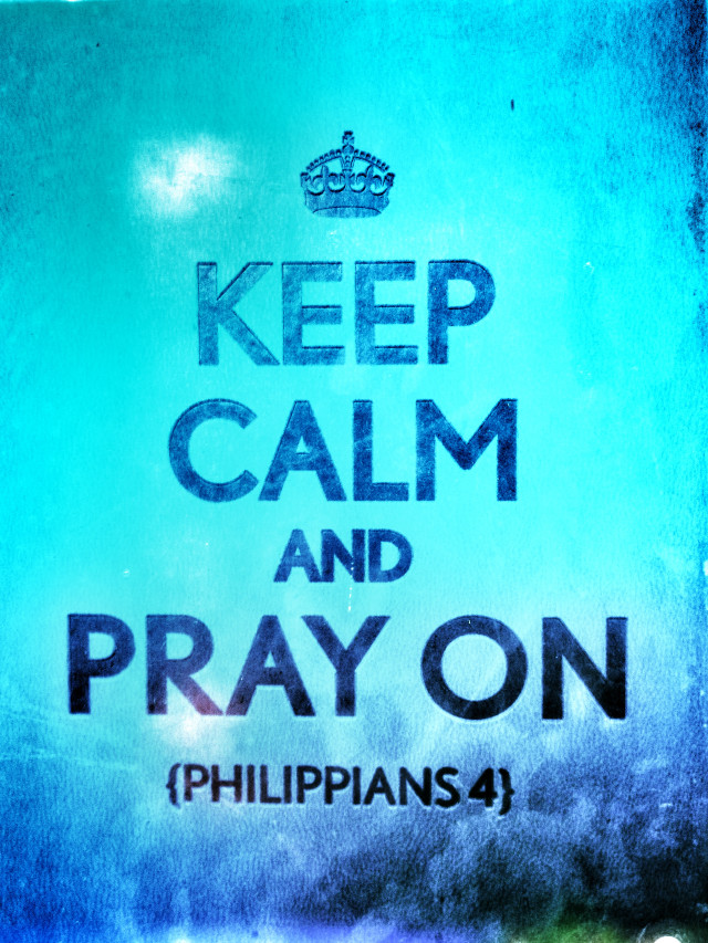 Keep calm pray on philippines free wallpaper - medium preview image