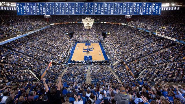 Crowd basketball game stadium court free wallpaper - medium preview image