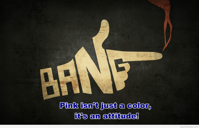 Hand pointing pink isnt just free wallpaper - medium preview image