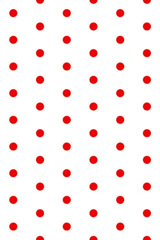 Red dot pattern pointillism paper free wallpaper - medium preview image