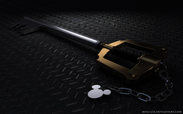Large metal object chain key free wallpaper - medium preview image