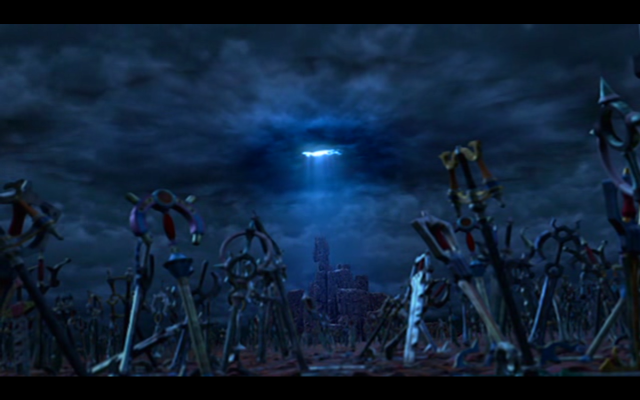 Swords field sky light distant free wallpaper - medium preview image
