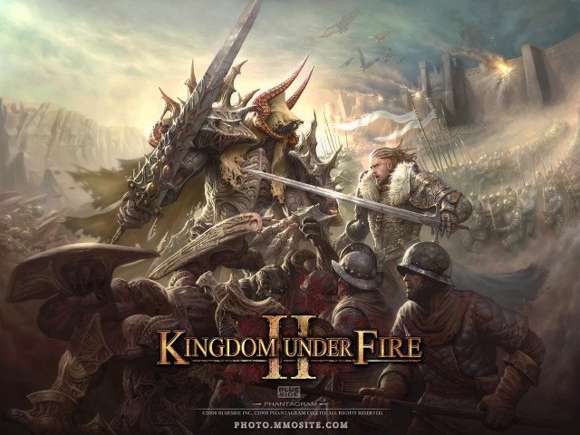 Knights field people swords holding free wallpaper - medium preview image