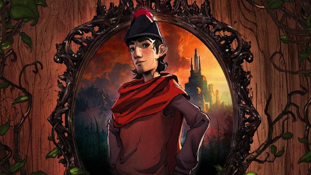 Man red shirt black hat free wallpaper - medium preview image