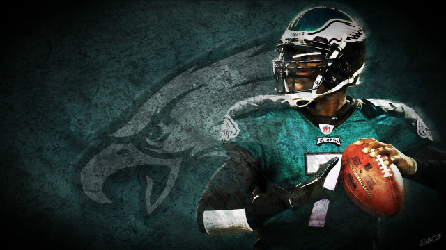 Football player holding ball green #2 free wallpaper - medium preview image