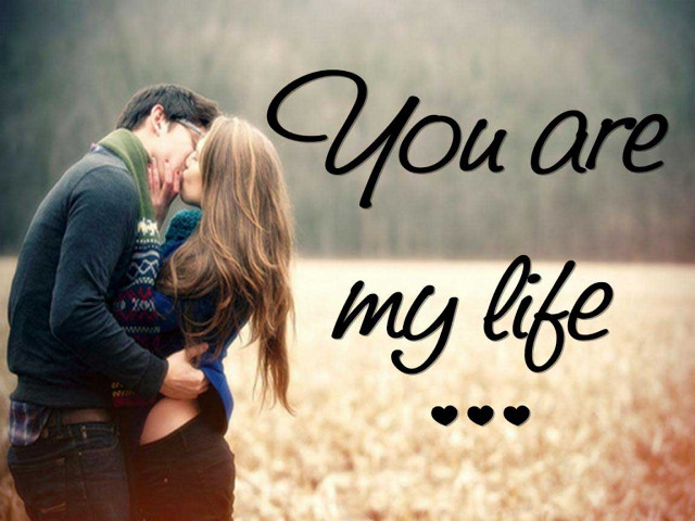 Couple kissing field you are free wallpaper - medium preview image