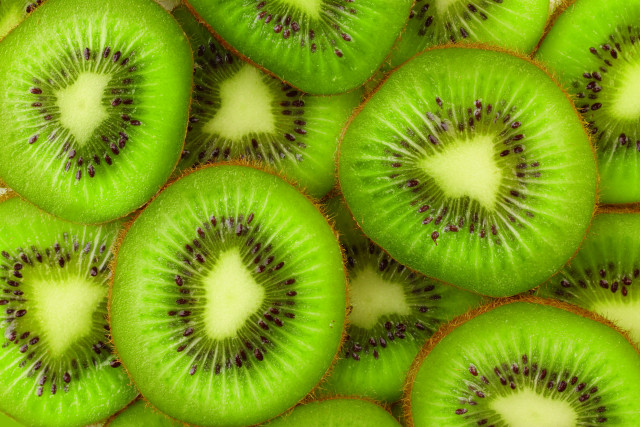 Kiwi closeup green nature flower free wallpaper - medium preview image