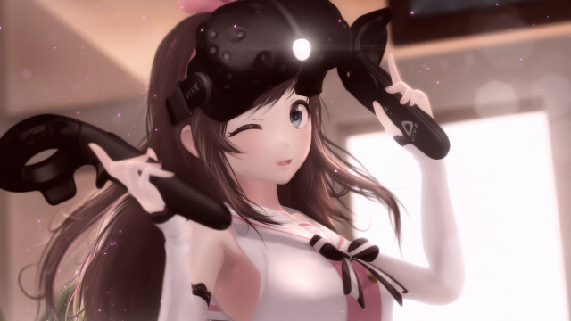 Woman hat black umbrella pink free wallpaper - medium preview image