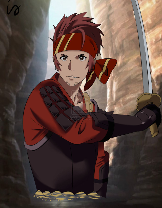 Man sword cave background entrance free wallpaper for mobile - medium preview image