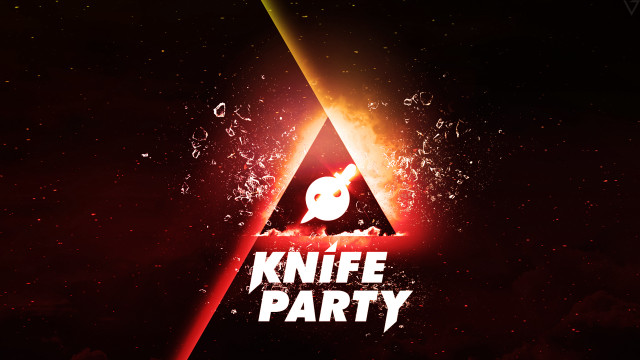 Triangle skull knife party fireball free wallpaper - medium preview image