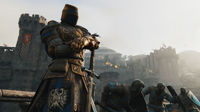 Knights castle video game setting free wallpaper - medium preview image