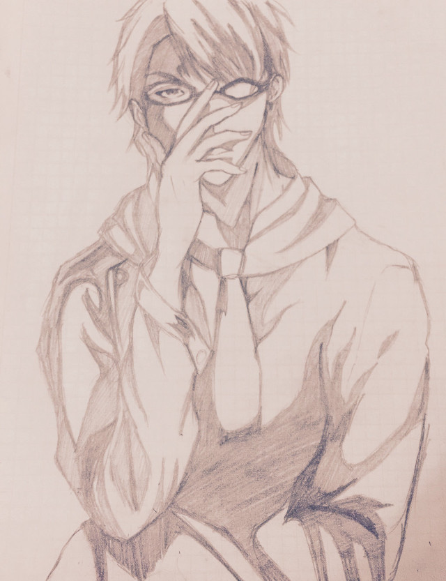 Man hands face drawing art free wallpaper - medium preview image