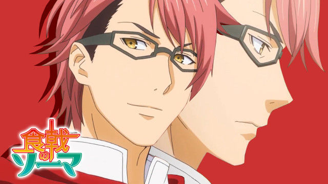Red haired anime boys glasses free wallpaper - medium preview image