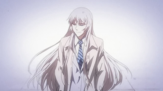 Man long hair tie white free wallpaper - medium preview image