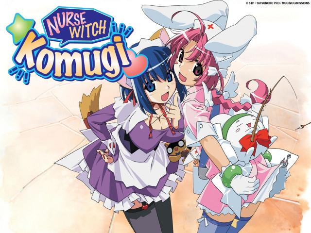 Nurse witch komigi anime girls free wallpaper - medium preview image