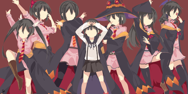 Anime girls hats dresses group #4 free wallpaper - medium preview image