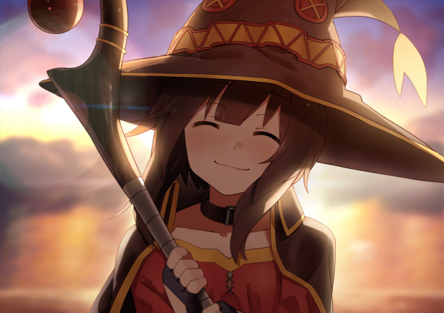 Woman witch costume wand hat #3 free wallpaper - medium preview image