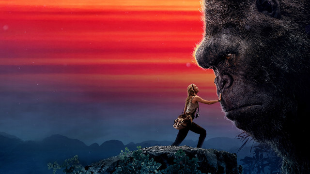 Man gorilla scene movie kong free wallpaper - medium preview image