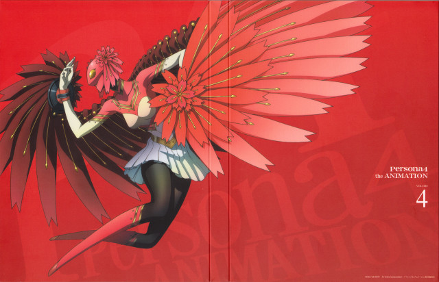 Woman large flower back holding free wallpaper - medium preview image